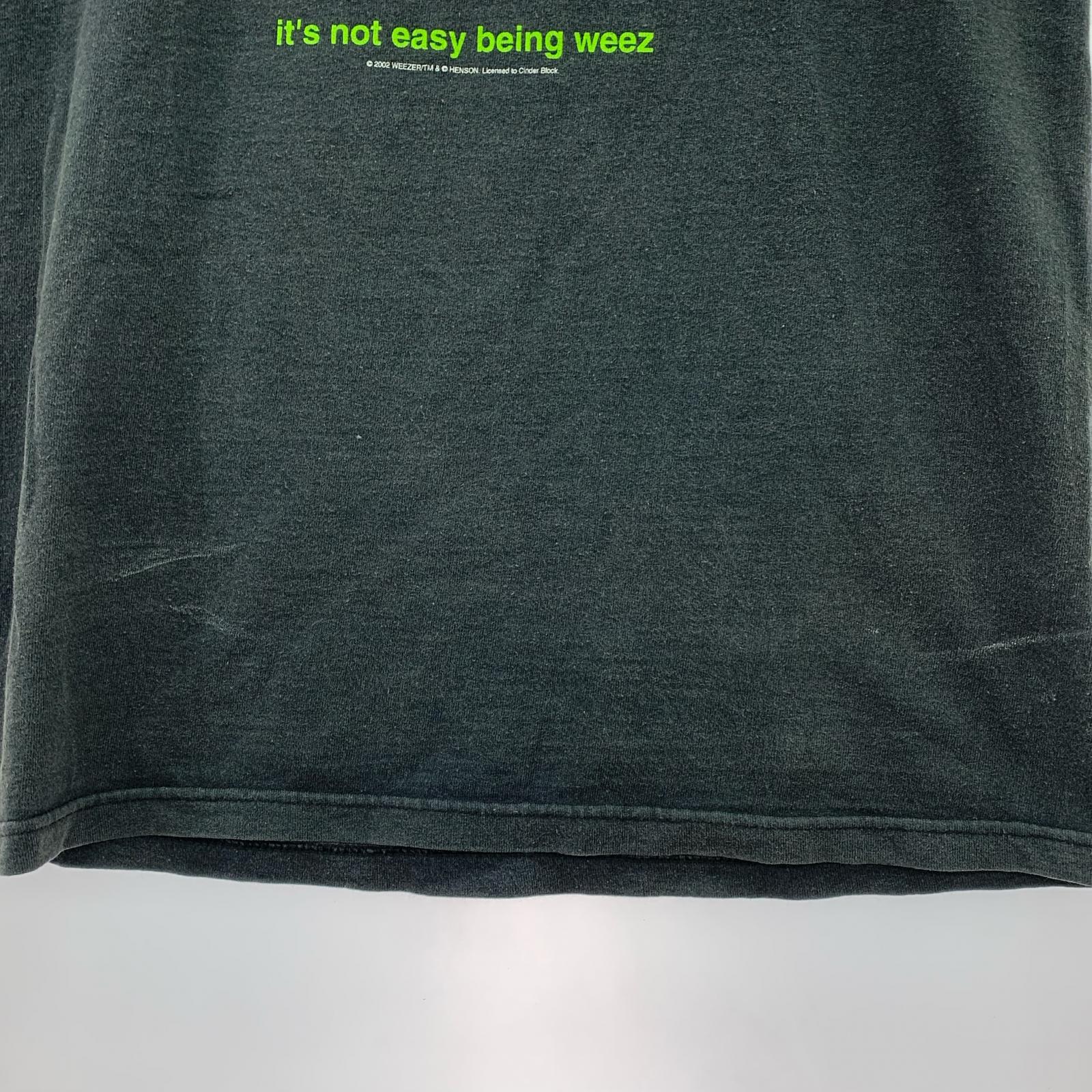 半袖Tシャツ 00s WEEZER KERMIT 黒 ブラック