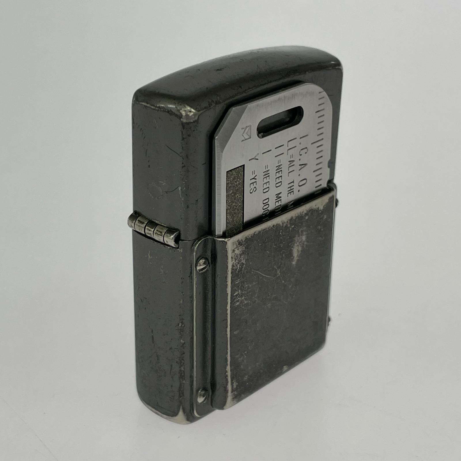 ライター 1932-1992 SURVIVAL GEAR シルバー