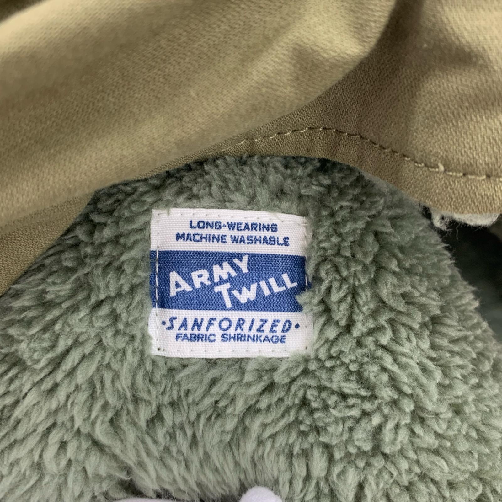 ジャケット ARMY TWILL リバーシブルベスト M M
