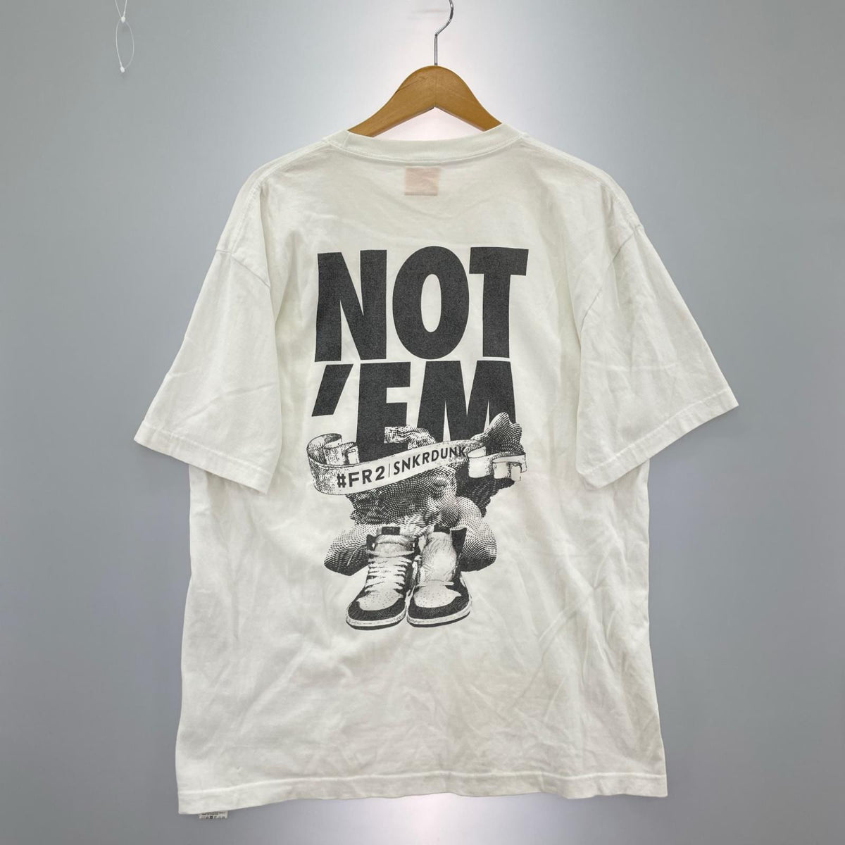 半袖Tシャツ SNKRDUNK コラボ NOT'EM T ホワイト M ホワイト