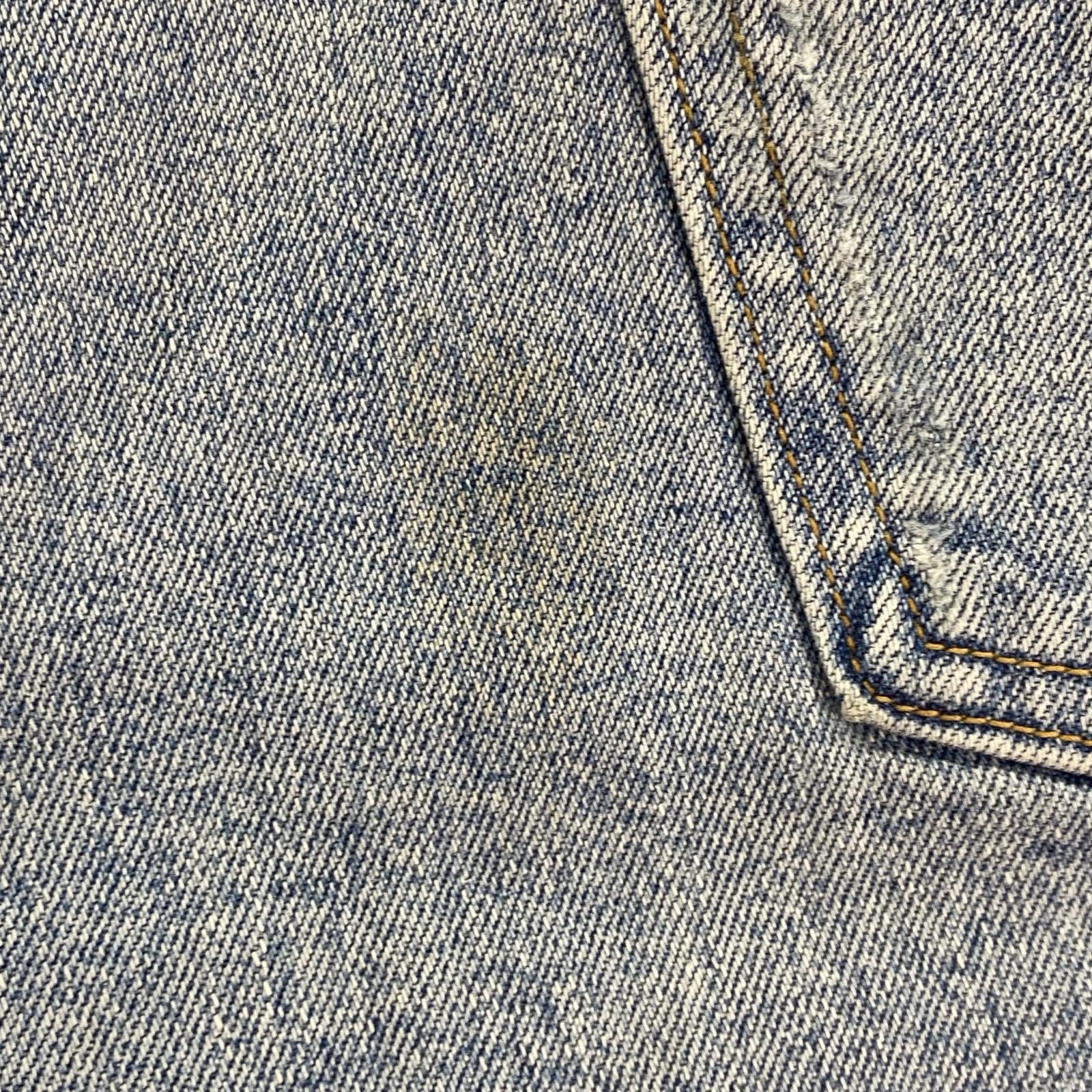 デニムパンツ MADE&CRAFTED 502 ダメージペイント加工(30) 30 ブルー