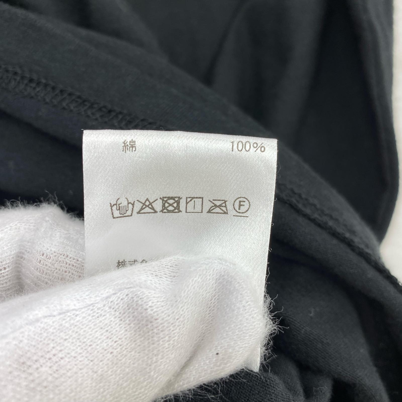 長袖Tシャツ el conductorH トライバルプリント ラグランTee 4 ブラック×アイボリー 4