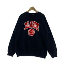 パーカー COLLEGE LOGO CREWNECK SWEAT(L) L ブラック