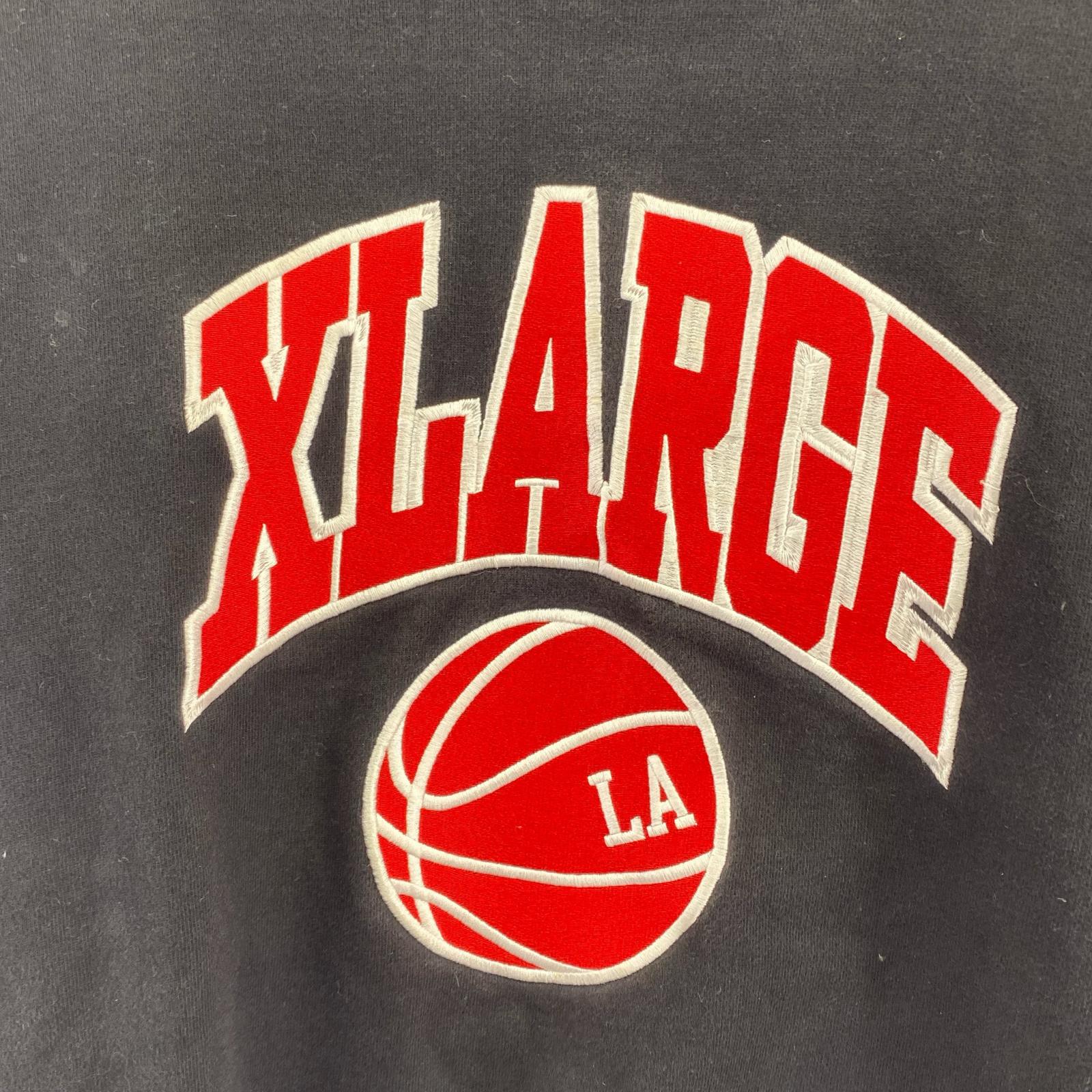 パーカー COLLEGE LOGO CREWNECK SWEAT(L) L ブラック