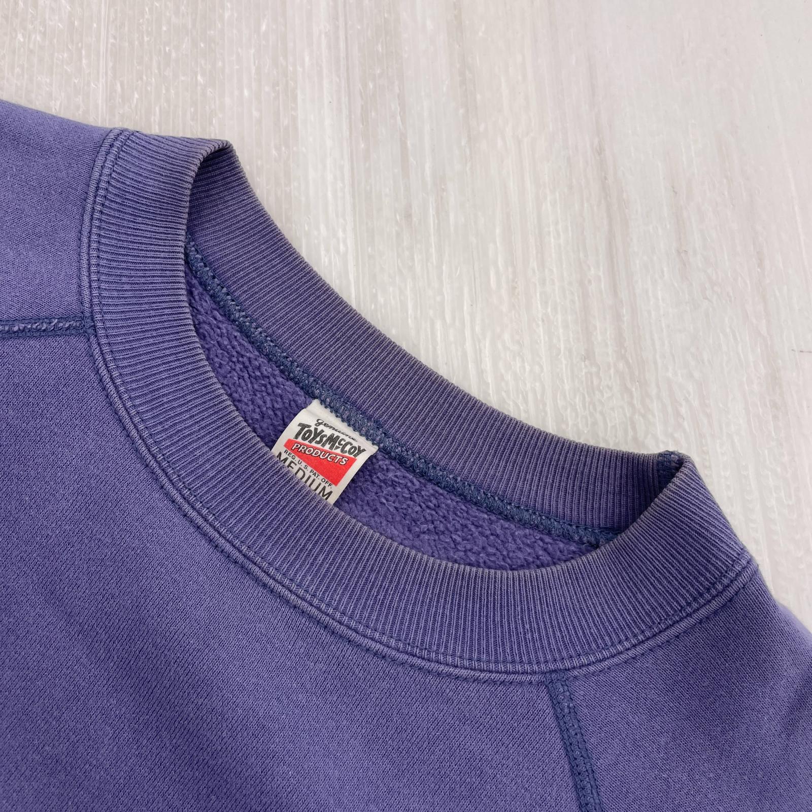スウェット Steve Mcqueen ラグラン ナス紺 (M) M ネイビー