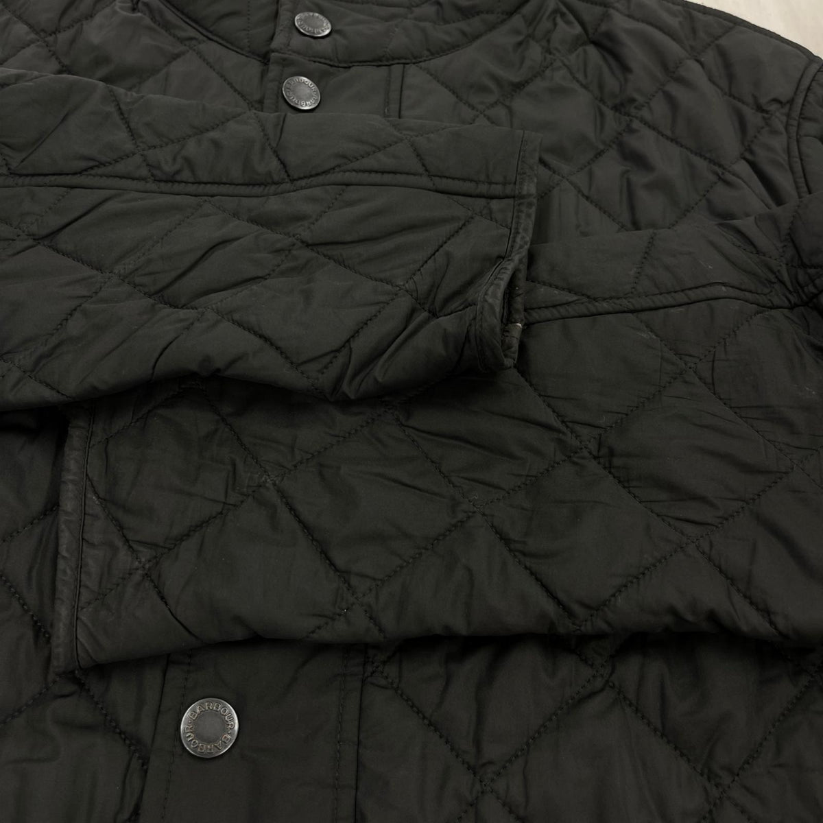 ジャケット Lowerdale キルティングジャケット BLK L 232MQU1715 L ブラック