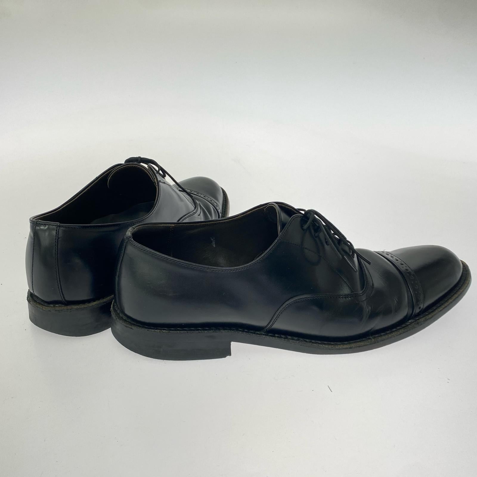 シューズ Worth Collection V082 パンチドキャップトゥ レザーシューズ 27cm BLK 27cm (US9 UK8 1/2 EU44) ブラック