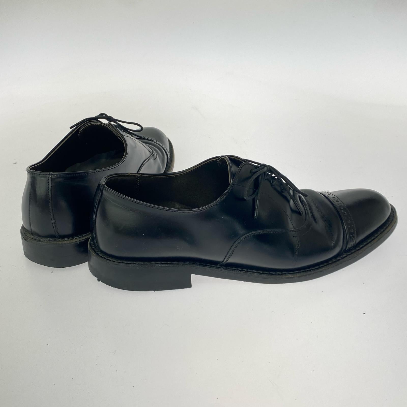 シューズ Worth Collection V082 パンチドキャップトゥ レザーシューズ 26.5cm BLK 26.5cm (US8 1/2 UK8 EU43) ブラック