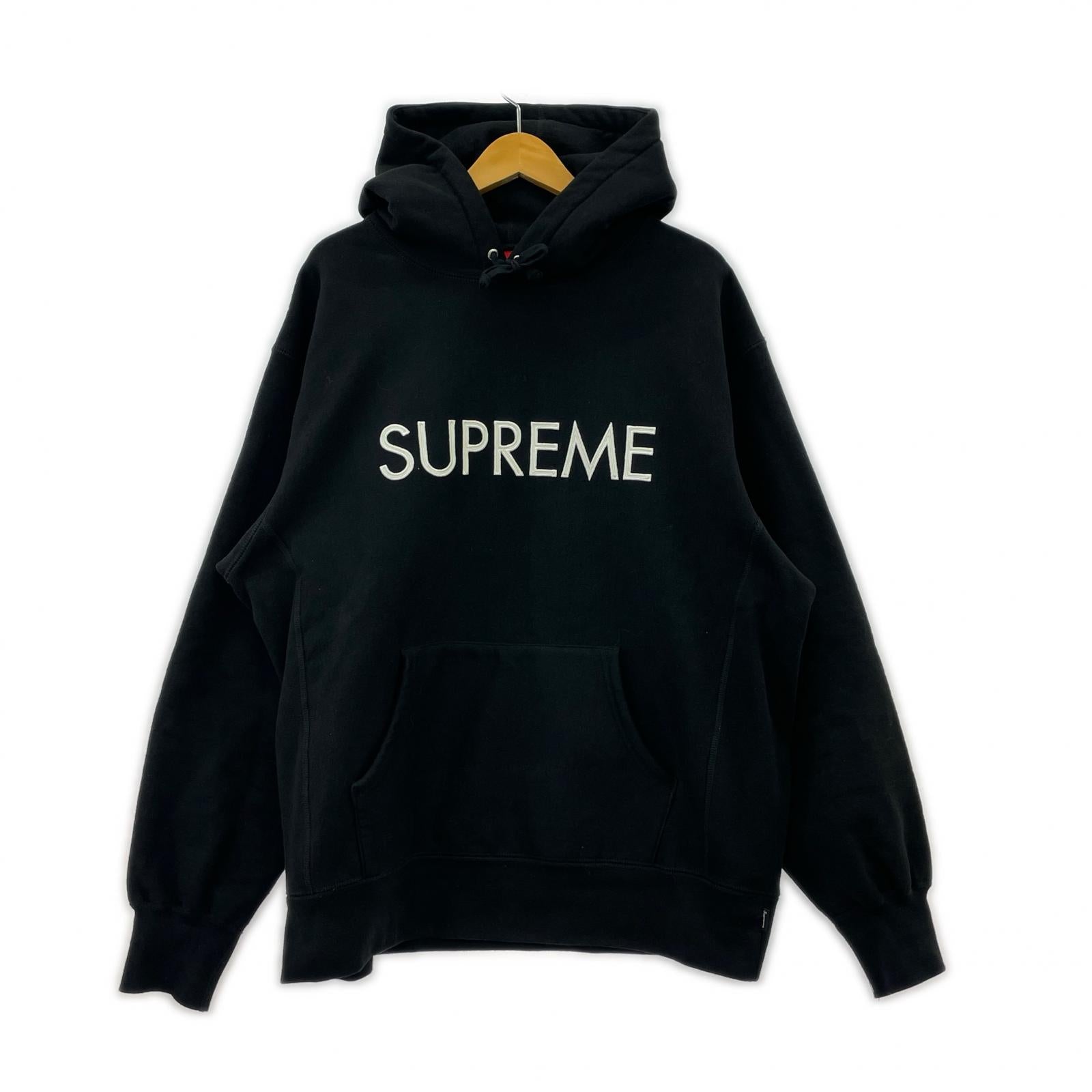 パーカー Capital Hooded Sweatshirt -L L ブラック