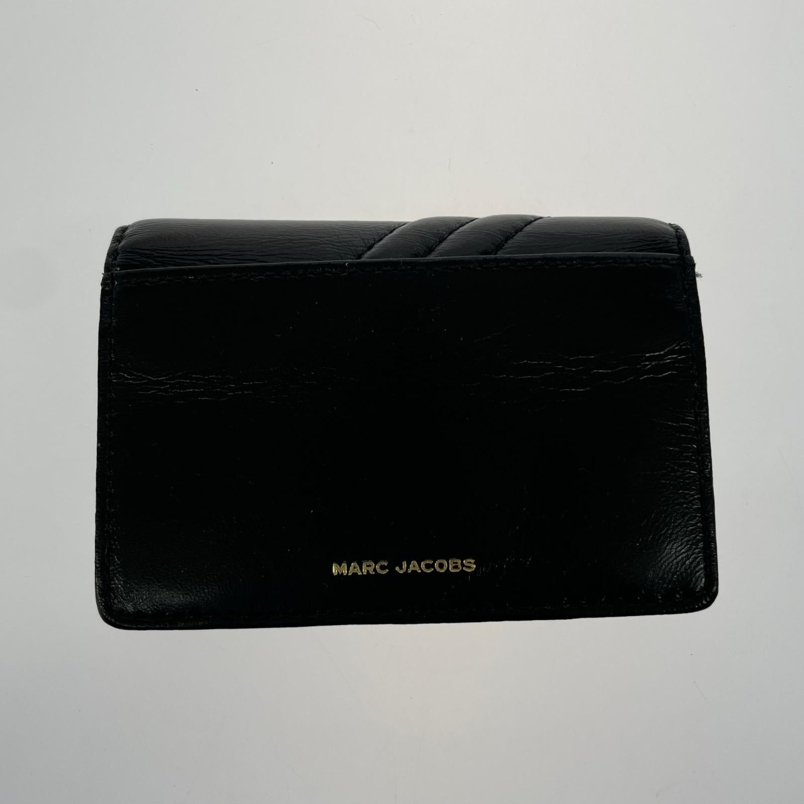 コンパクトウォレット MARC JACOBS カードケース 黒 ブラック