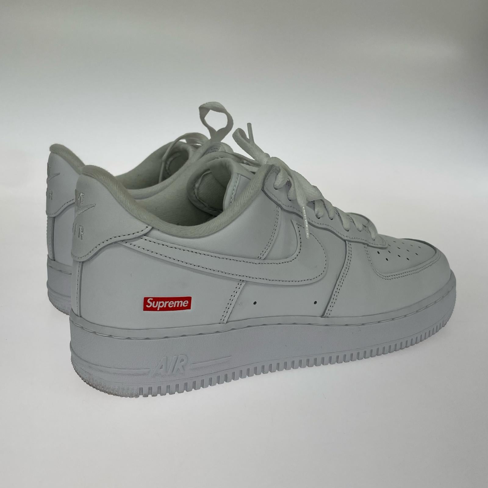 スニーカー NIKE×Supreme AIR FORCE 1 Low White CU9225-100 (28) 28cm (US10 UK9 1/2 EU46) ホワイト
