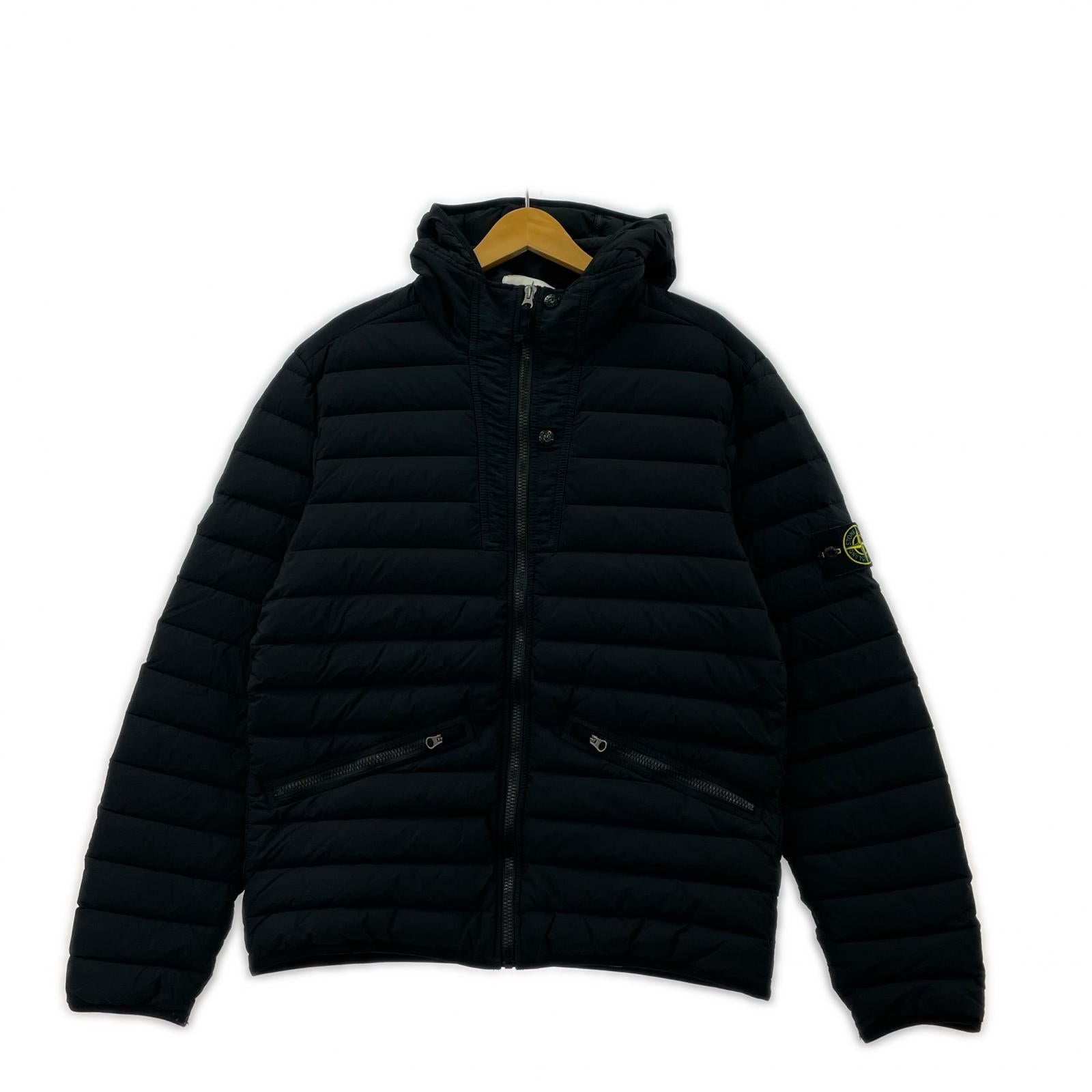 パーカー LOOM WOVEN DOWN CHAMBERS STRETCH L ブラック
