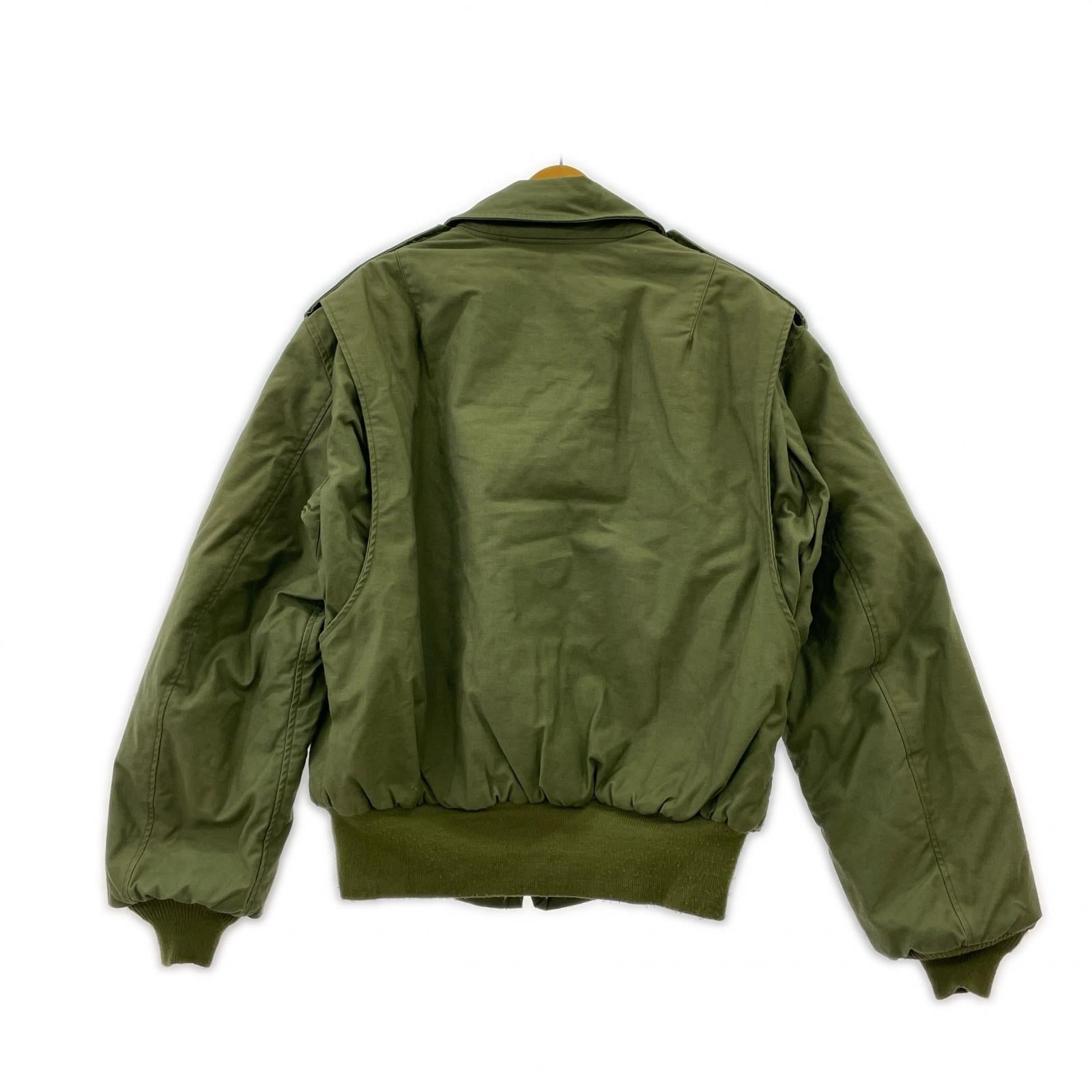 ミリタリージャケット VINTAGE USAF Security Jacket カーキ L カーキ
