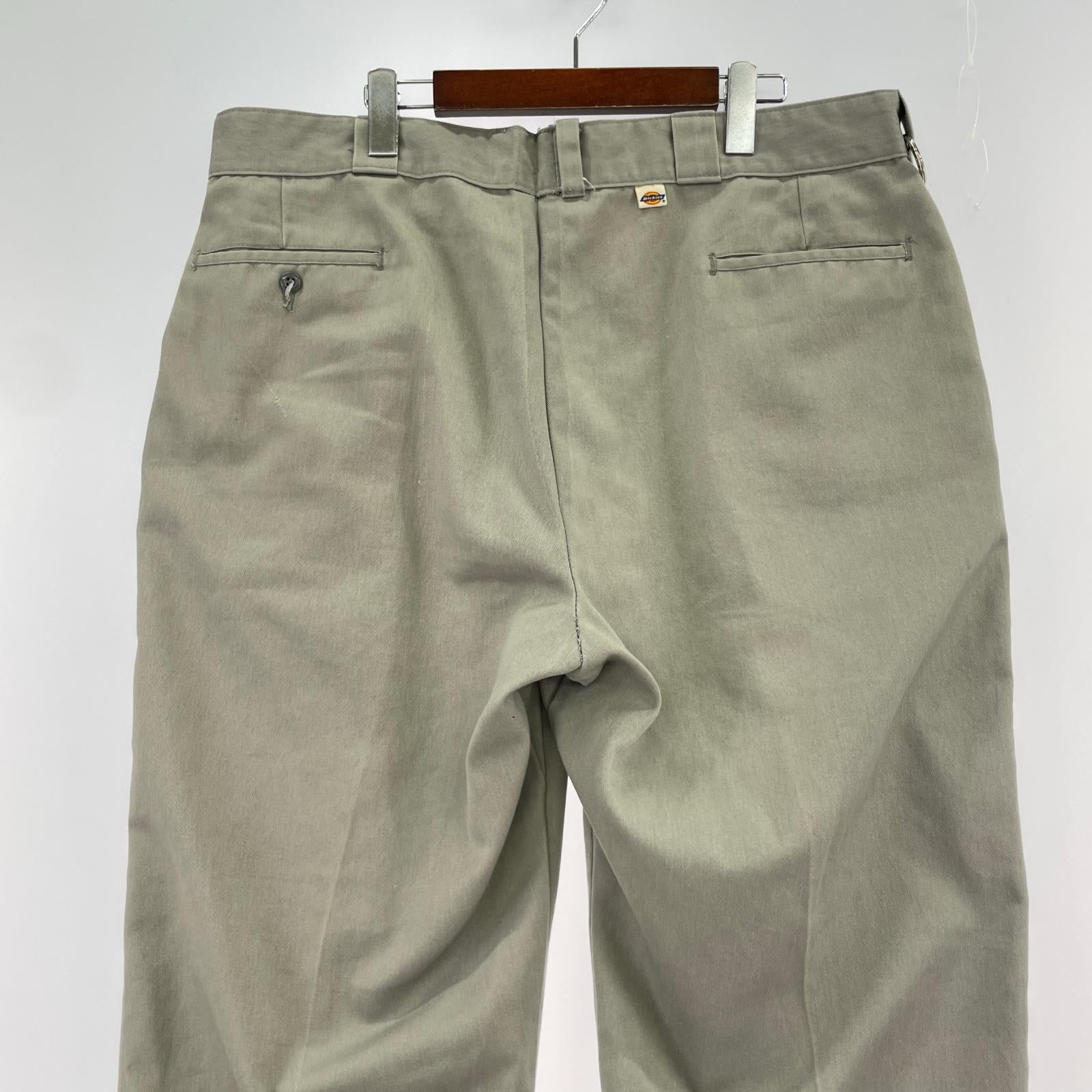パンツ チビタグ USA製 ワークパンツ W36~ 40 グレー