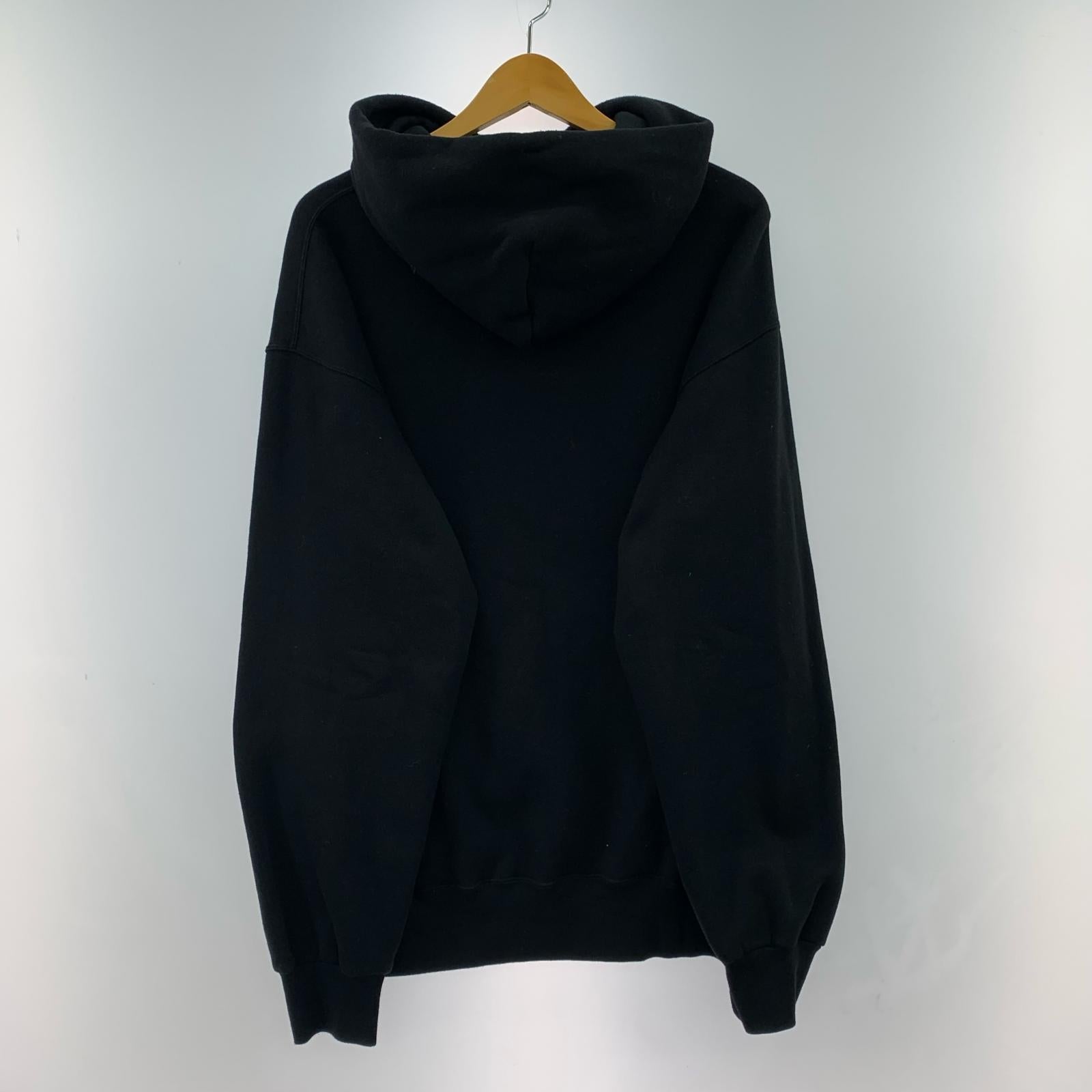 パーカー ennoy 22AW ロゴ刺繍パーカー L ブラック L ブラック