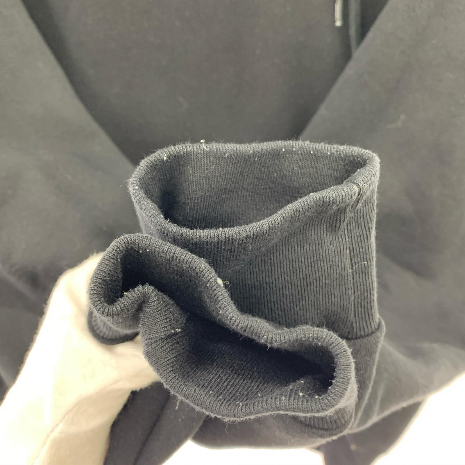 パーカー ennoy 22AW ロゴ刺繍パーカー L ブラック L ブラック