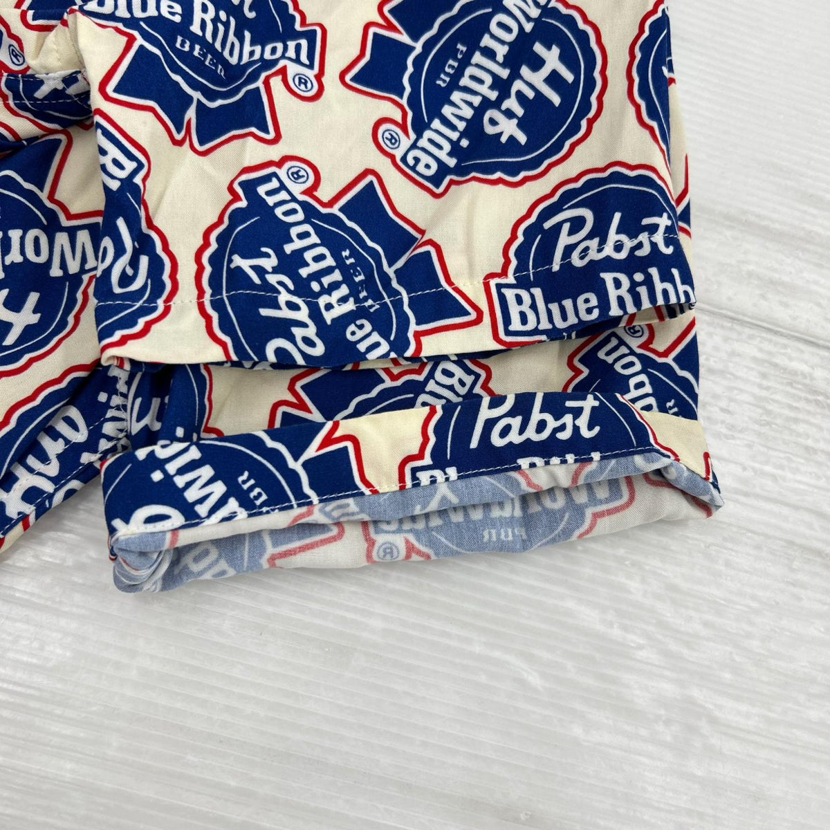 半袖シャツ ×PBR レーヨンアロハシャツ S S ベージュ