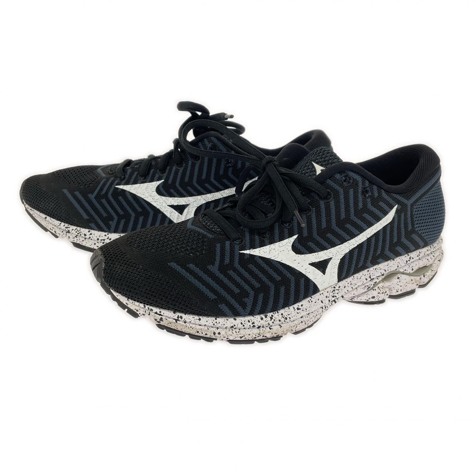 スニーカー WAVE KNIT R2/27.5 27.5cm (US9 1/2 UK9 EU45) ブラック