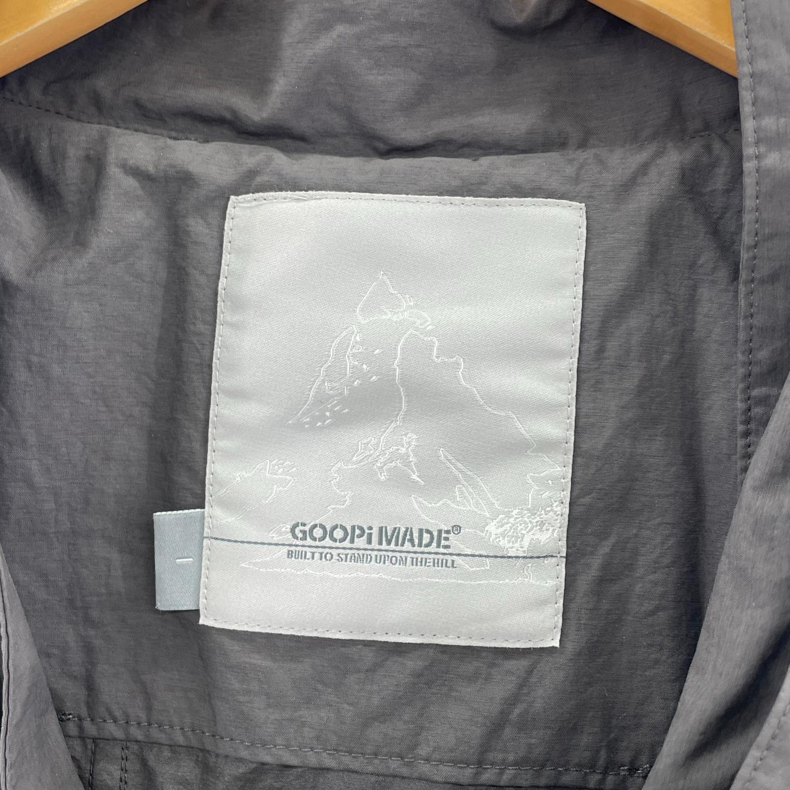 ジャケット GOOPiMADE 2レイヤー グレー
