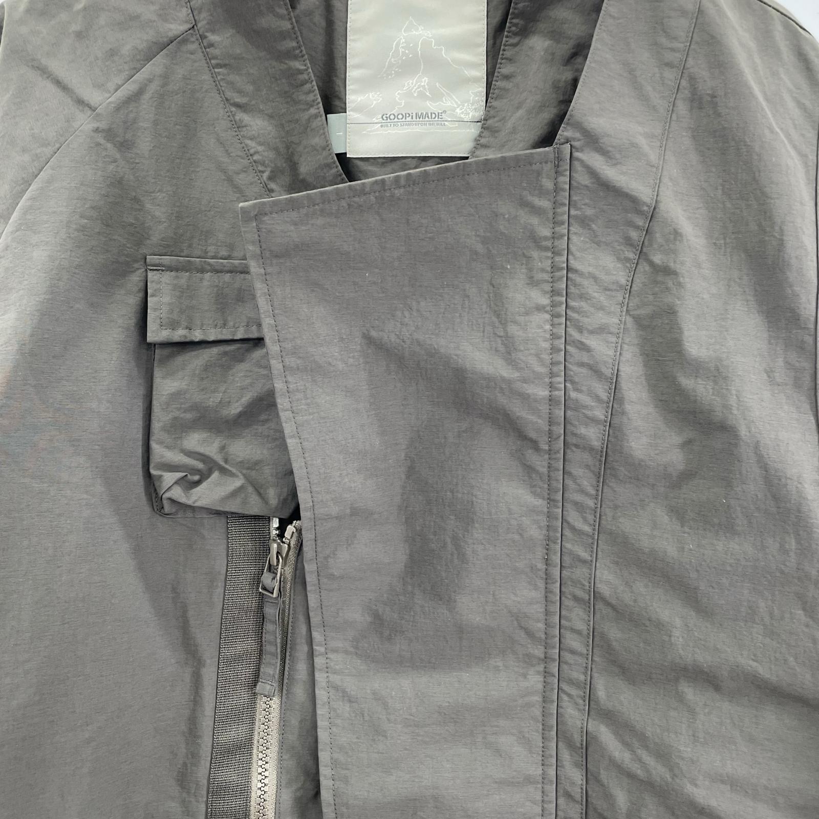 ジャケット GOOPiMADE 2レイヤー グレー