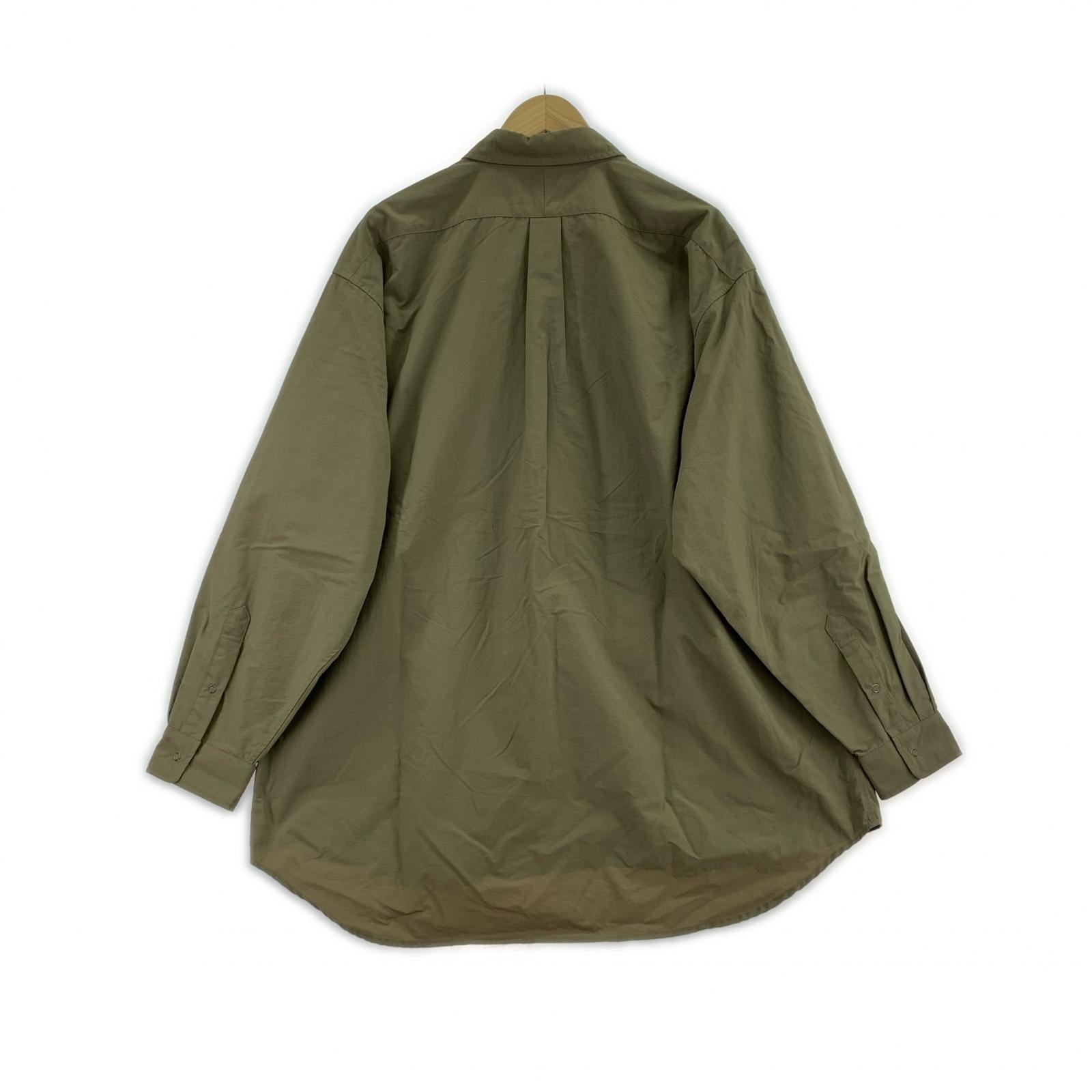 長袖シャツ BURLAP OUTFITTER × EKAL サプレックス カーキ (L) L カーキ