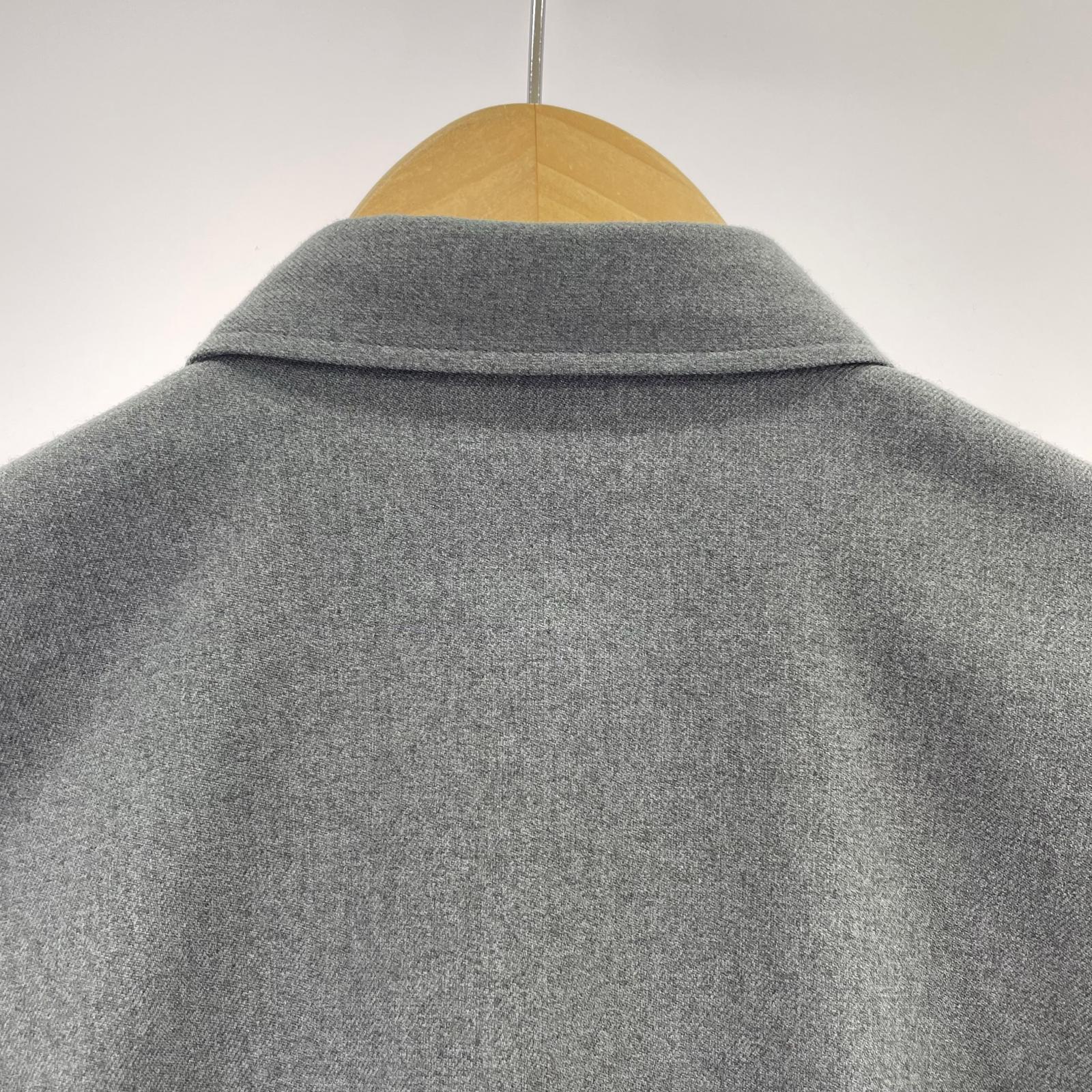 長袖シャツ TECH FLANNEL CPO SHIRTS グレー (M)