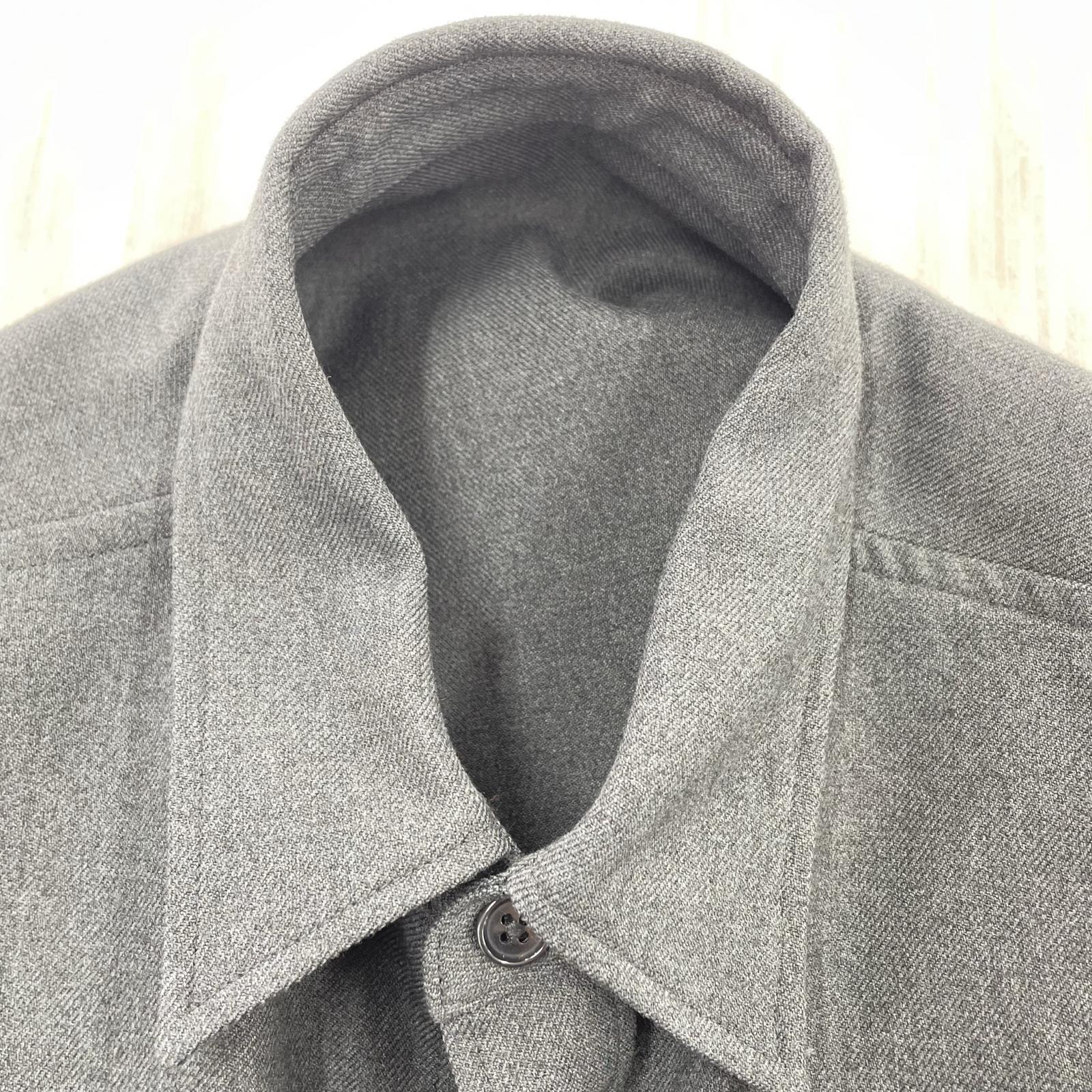 長袖シャツ TECH FLANNEL CPO SHIRTS グレー (M)