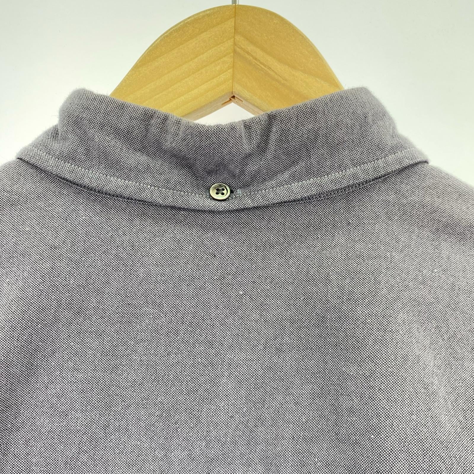 長袖シャツ Oxford Oversized B.D Pullover 紺 (F) フリー