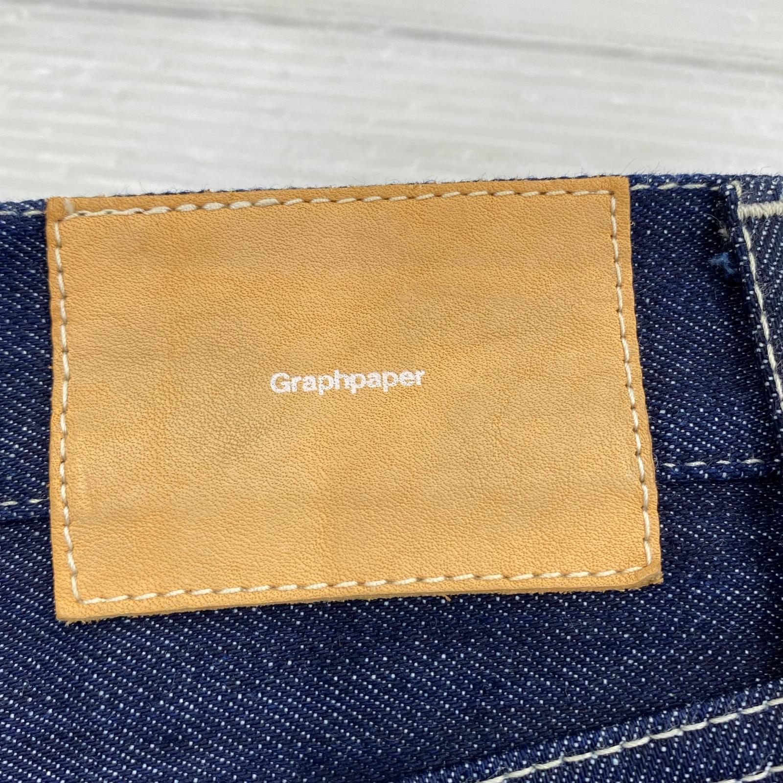 デニムパンツ Selvage Denim 5 Pocket Tapered 紺 (2)