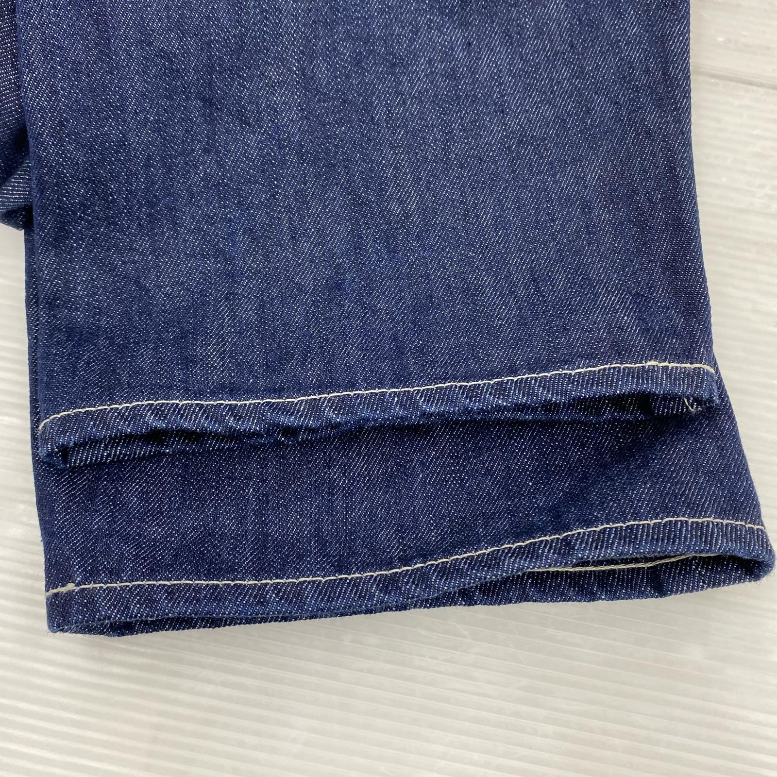 デニムパンツ Selvage Denim 5 Pocket Tapered 紺 (2)