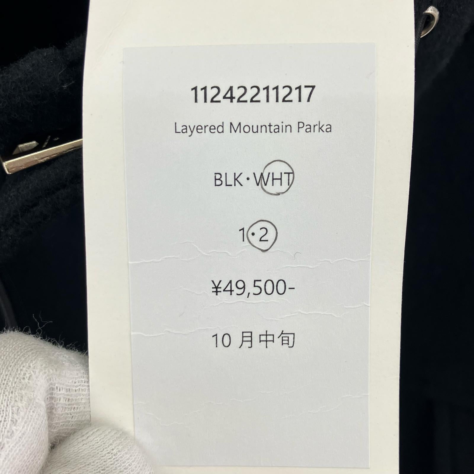 ジャケット 24aw ブルゾン 黒 2 ブラック