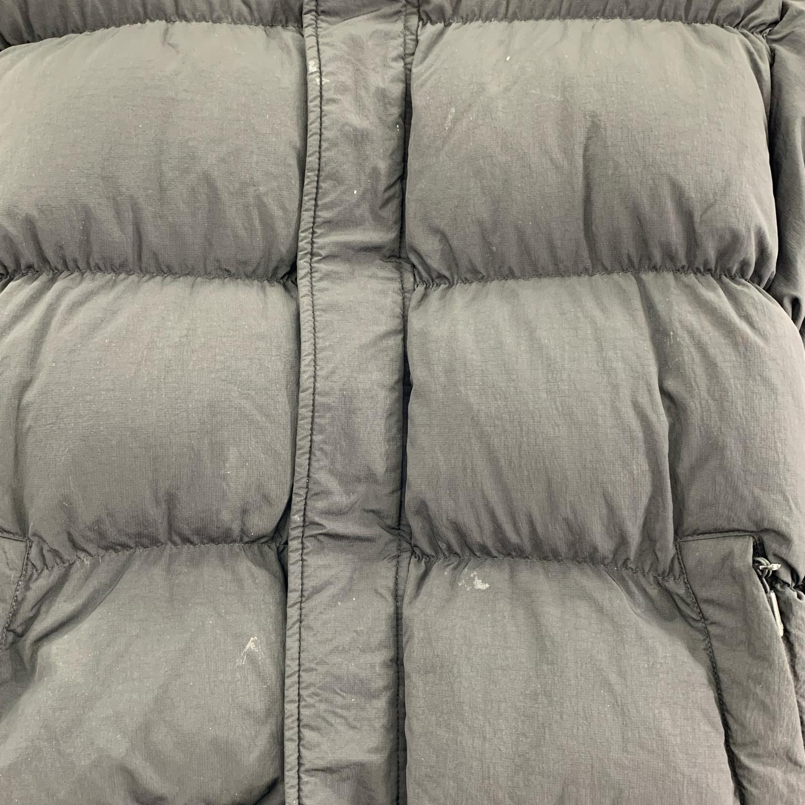 ダウンジャケット RIPSTOP DOWN PUFFER JACKET S ブラック
