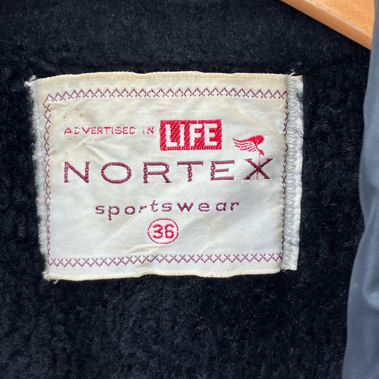 ジャケット NORTEX ナイロンジャケット グレー 36 ブラック