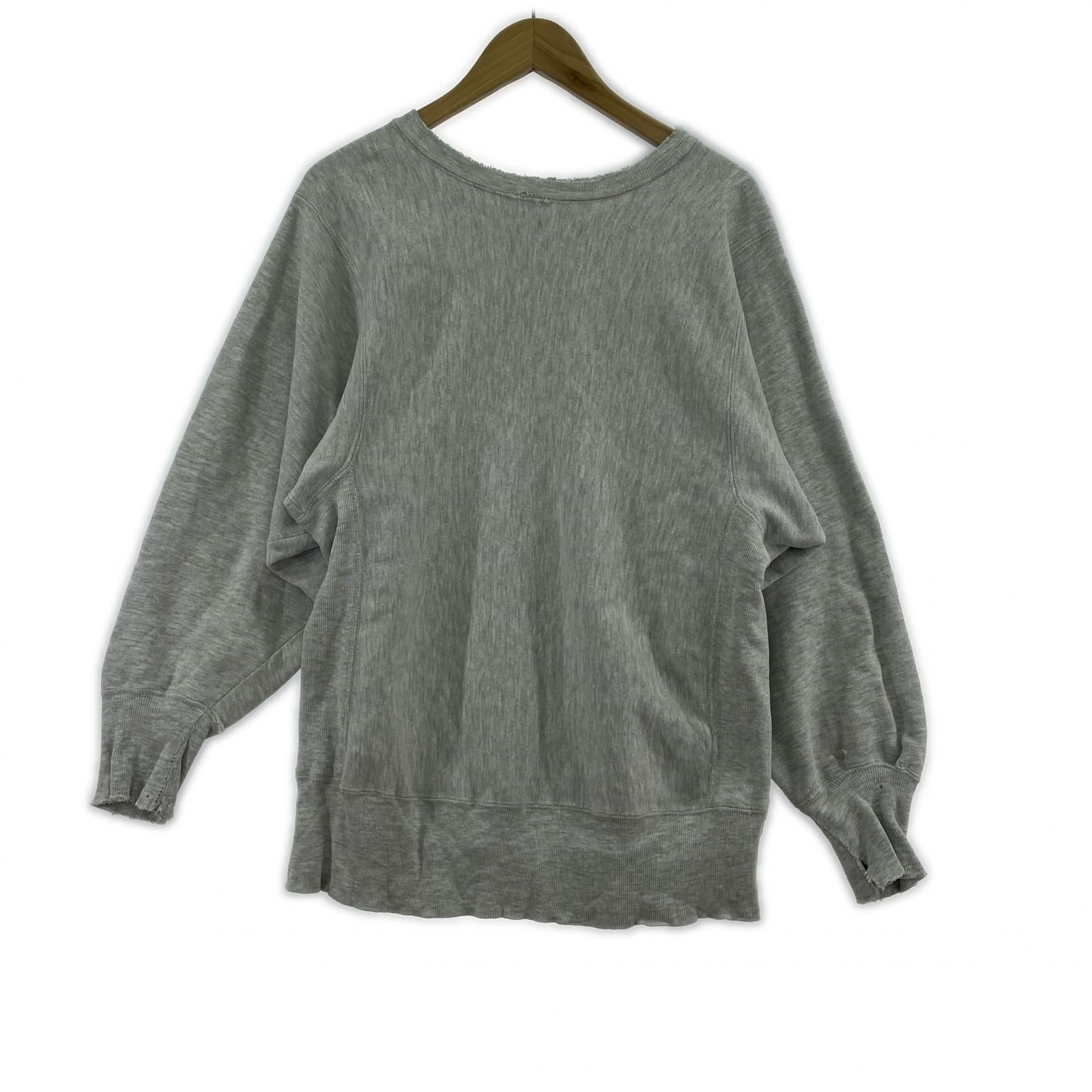 スウェット 90s REVERSE WEAVE USA製 目無し グレー M M グレー