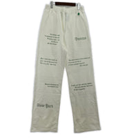 パンツ INNOCENCE NY BAGGY SWEAT PANTS (M) M ホワイト