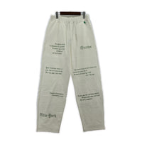 パンツ INNOCENCE NY BAGGY SWEAT PANTS (M) M ホワイト