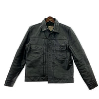 レザージャケット SLB-141 SEMI ANILINE HORSE 2nd Type 黒 42 ブラック
