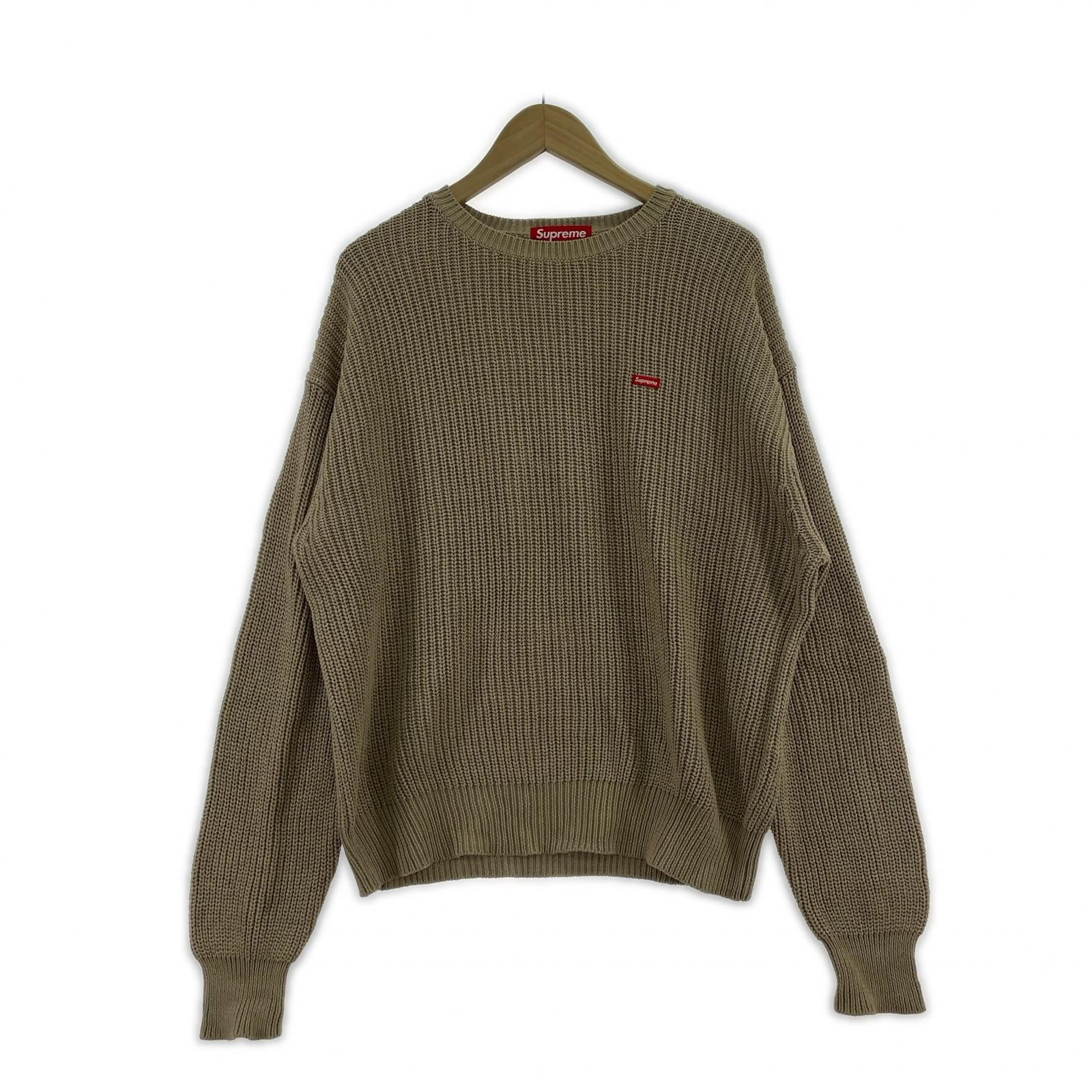 ニット Small Box Ribbed Sweater S ブラウン