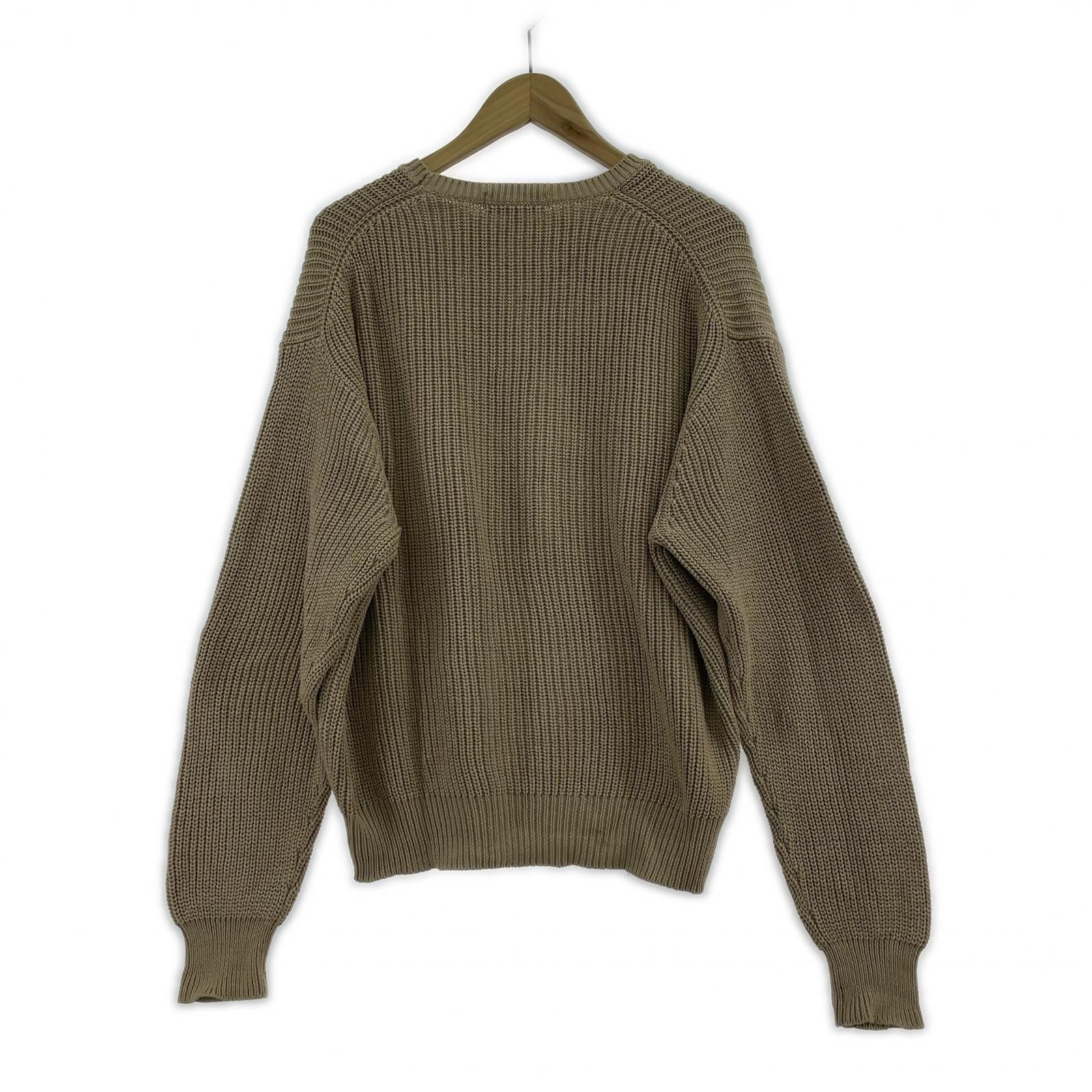 ニット Small Box Ribbed Sweater S ブラウン