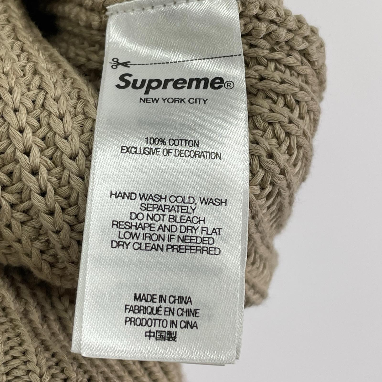 ニット Small Box Ribbed Sweater S ブラウン