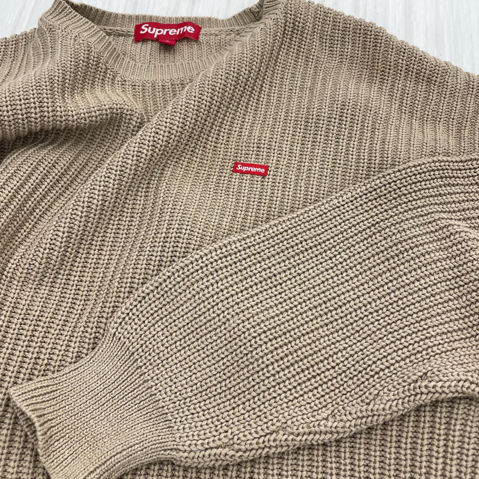 ニット Small Box Ribbed Sweater S ブラウン