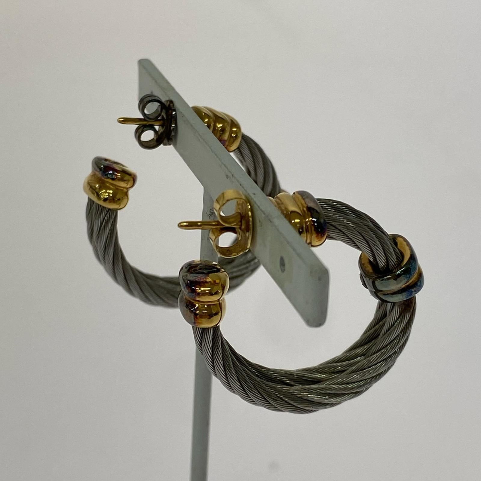 その他アクセサリー PHILIPPE CHARRIOL ワイヤーピアス 両耳