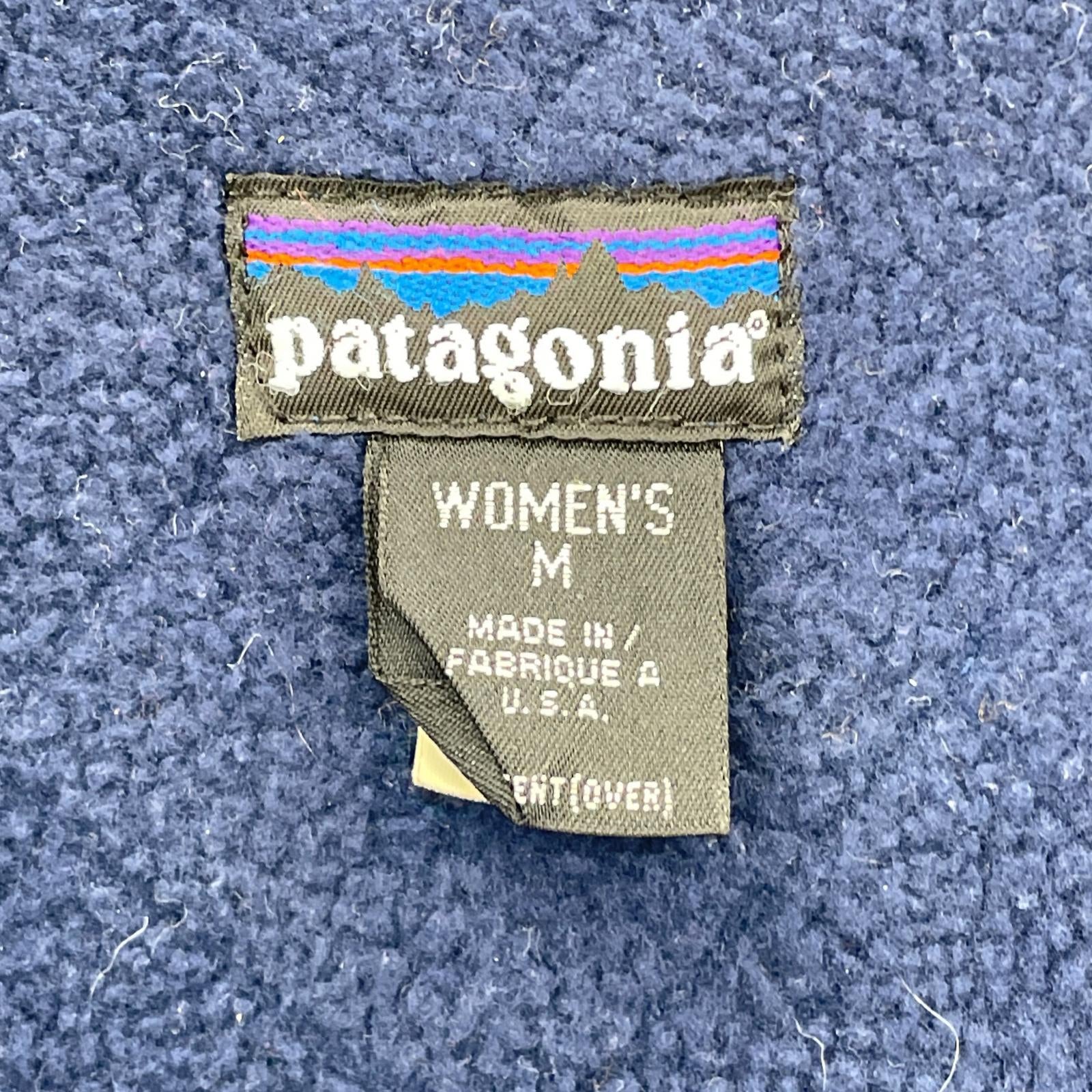ジャケット 雪なしタグ パタゴニア ソフトシェルキャプリーンジャケット (M) 紺 M ネイビー