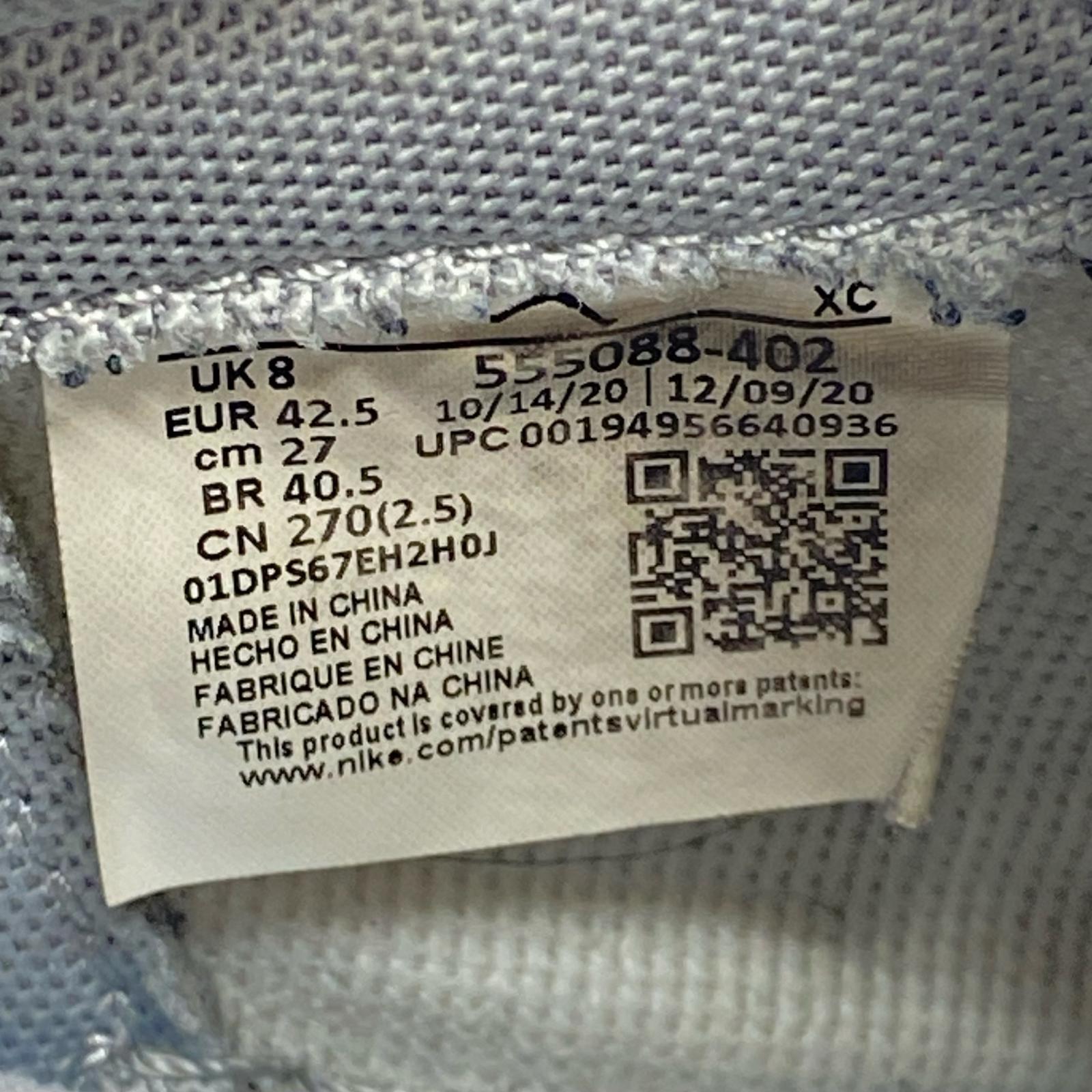 スニーカー AIR JORDAN 1 RETRO HIGH OG HYPER ROYAL (27.0) 555088-402 27cm (US9 UK8 1/2 EU44)
