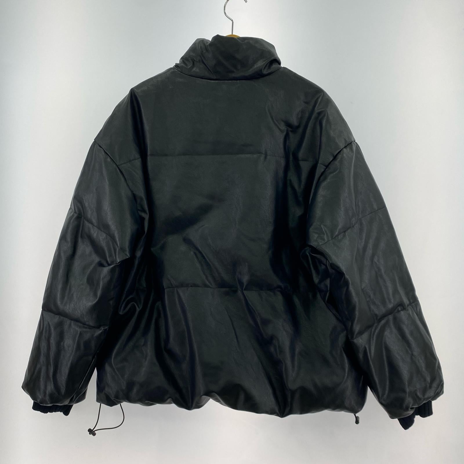 ジャケット CASPER JOHN リバーシブル 新品 ボアジャケット M ブラック