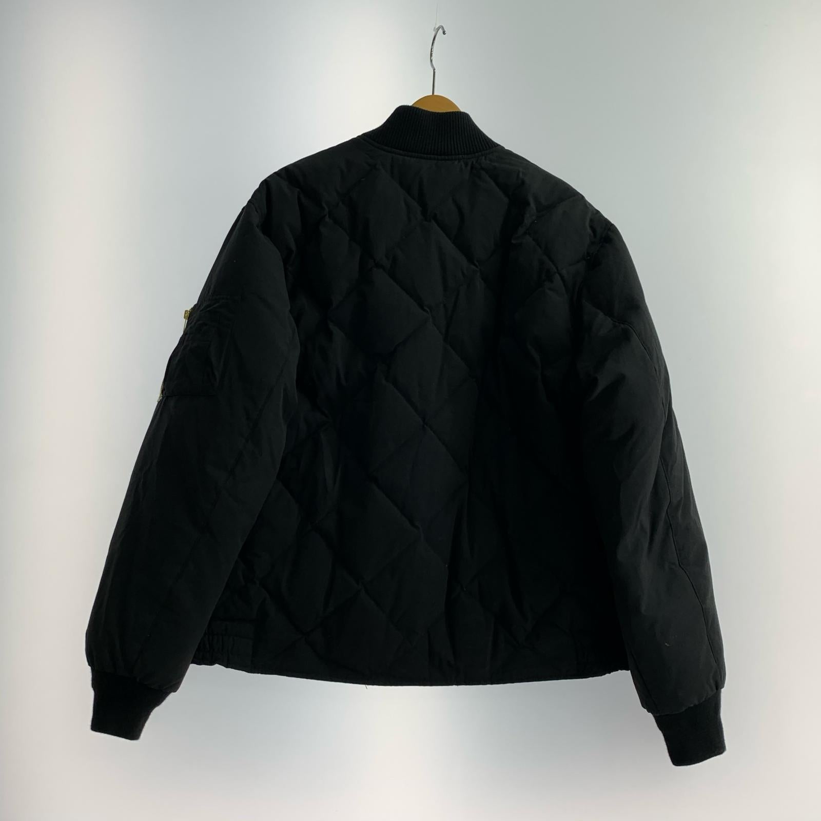 ダウンジャケット ×AVIREX SKYLINER(L)黒 L ブラック