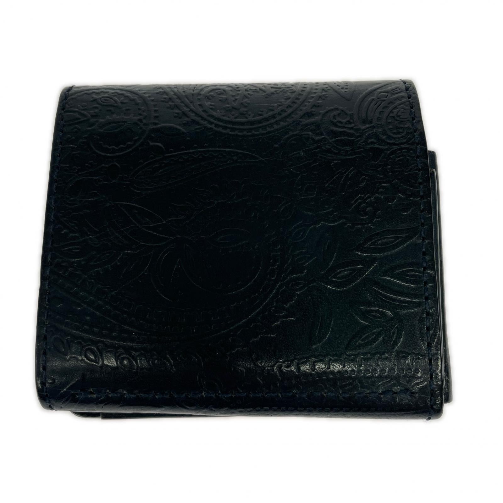 コンパクトウォレット RIVAXIDE Minimal Bi-Fold Wallet ネイビー