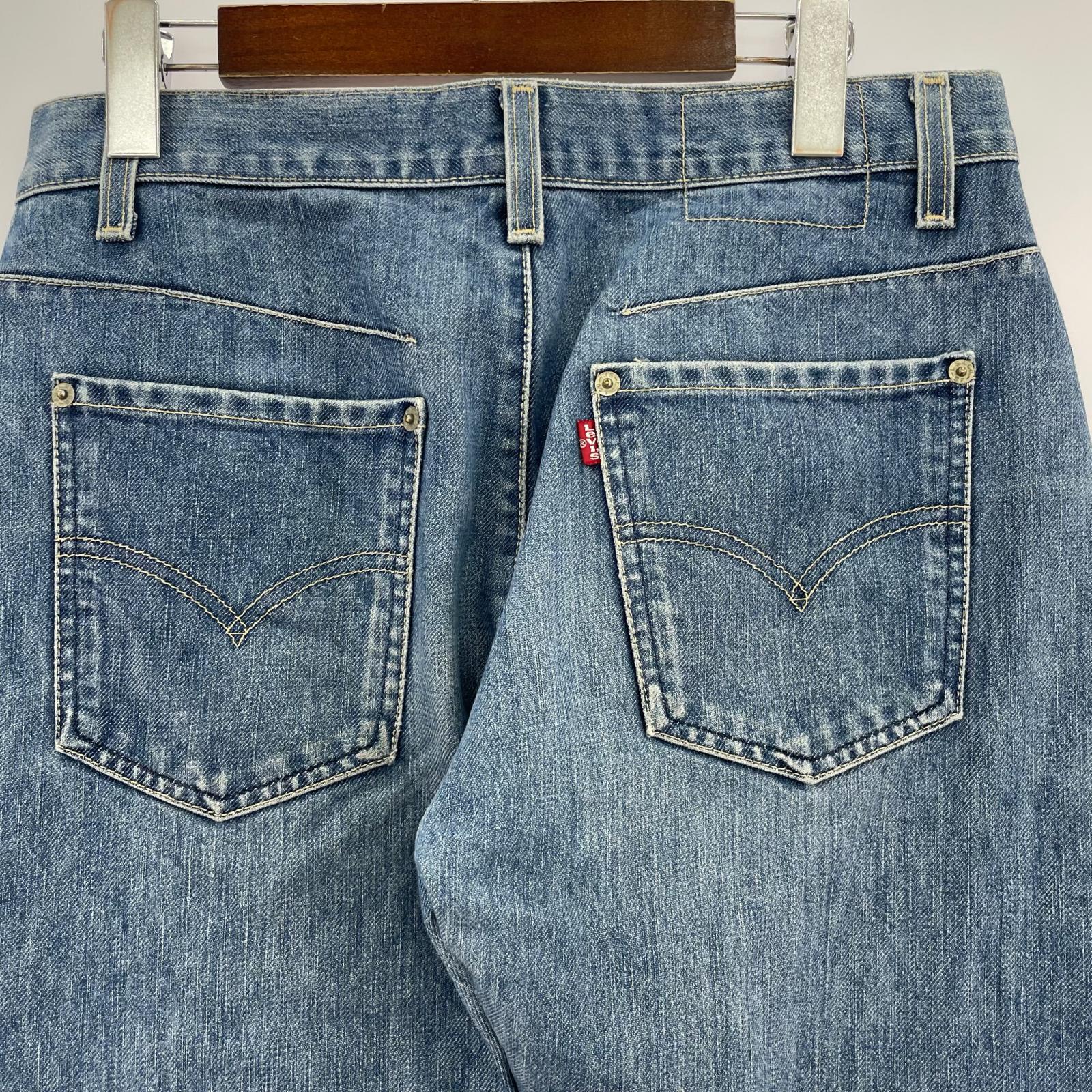デニムパンツ メキシコ製 立体裁断 ブルー ブルー