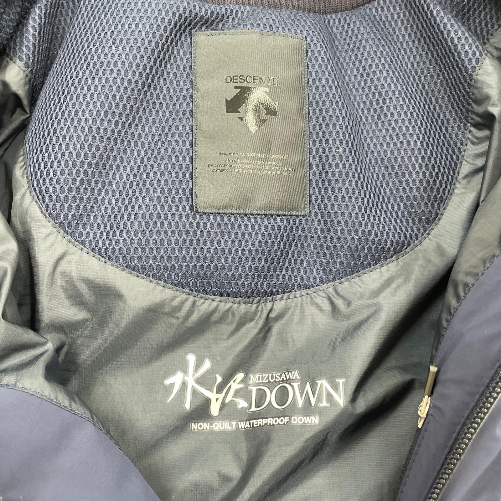 ダウンジャケット 水沢ダウン DAWQGK42U 黒 MOUNTAINEER-HC M ネイビー