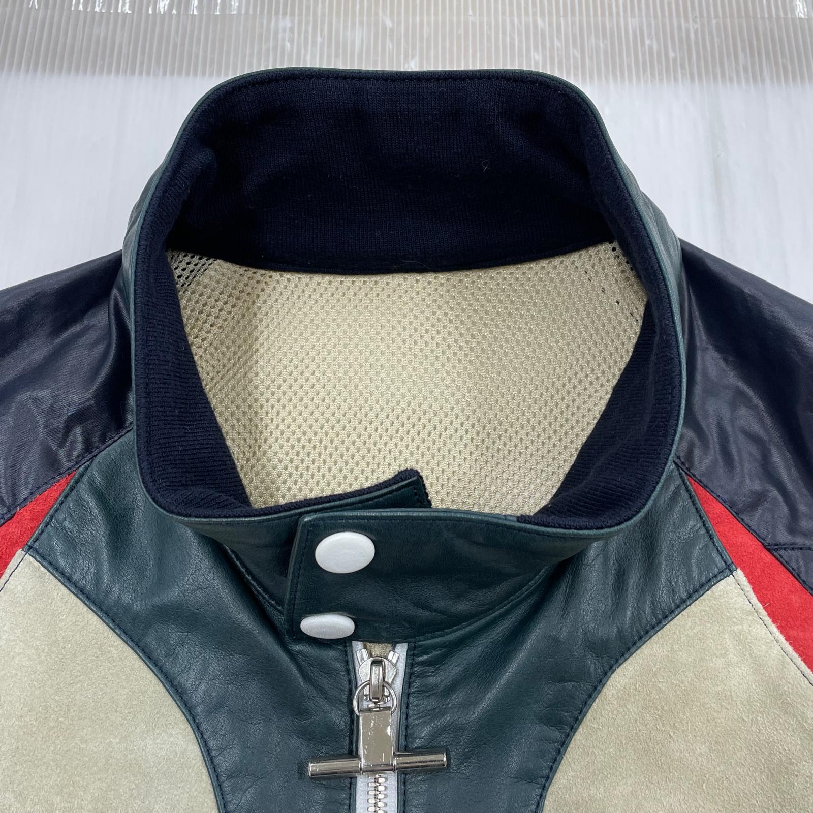 ジャケット 02DERIV. レザー切替ジャケット M 2 マルチカラー